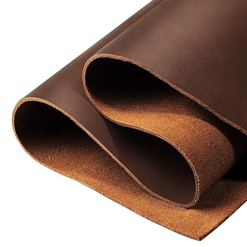 Full Grain Leather Pieces for Leather Working, 12